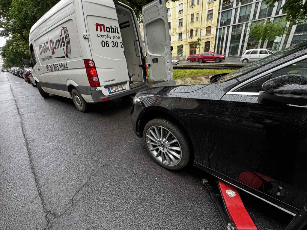 Budapest belváros defekt javítás 